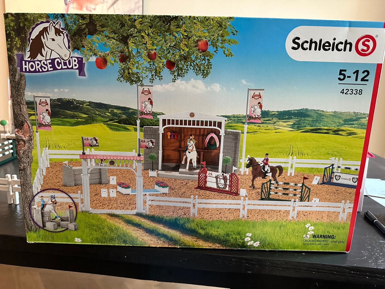 Schleich Horse club paardentoernooi, Ophalen of Verzenden, Gebruikt