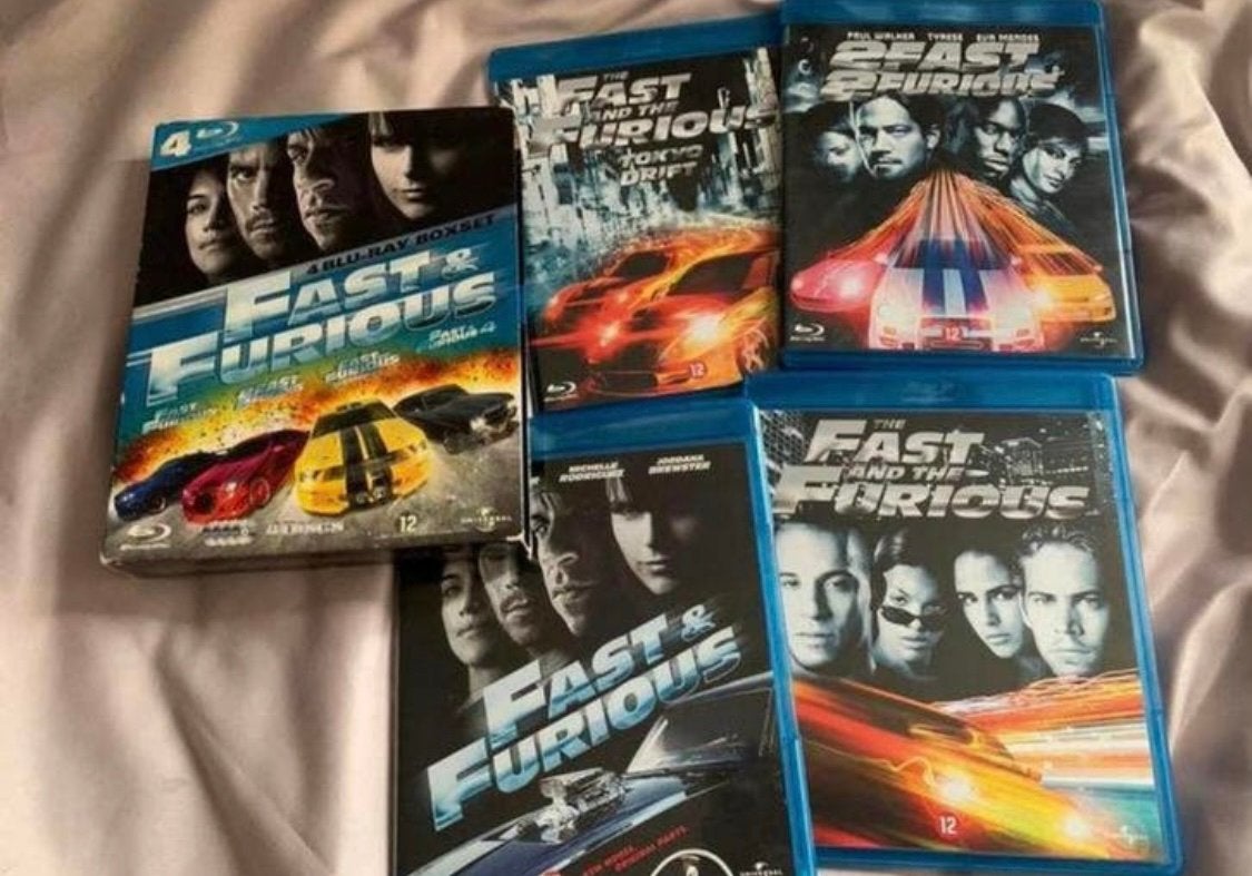 8 blurays van Fast & Furious, Ophalen of Verzenden, Zo goed als nieuw, Actie