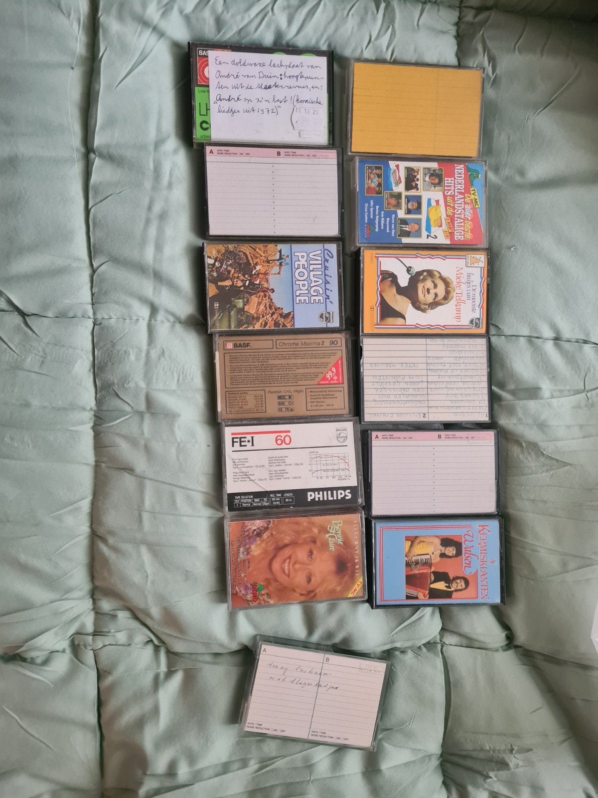 Diverse cassettebandjes - Pop, Nederlandstalig, Klassiek, Gebruikt, 2 t/m 25 bandjes, Ophalen of Verzenden, Voorbespeeld