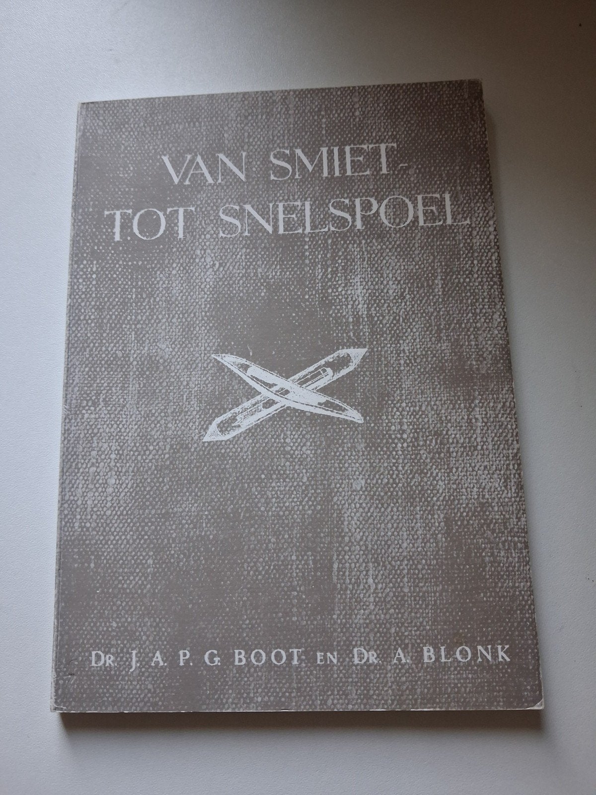 Van Smiet tot Snelspoel - Dr. J.A.P.G. Boot en Dr. A. Blonk, Boeken, Techniek, Ophalen of Verzenden, Gelezen, Overige onderwerpen
