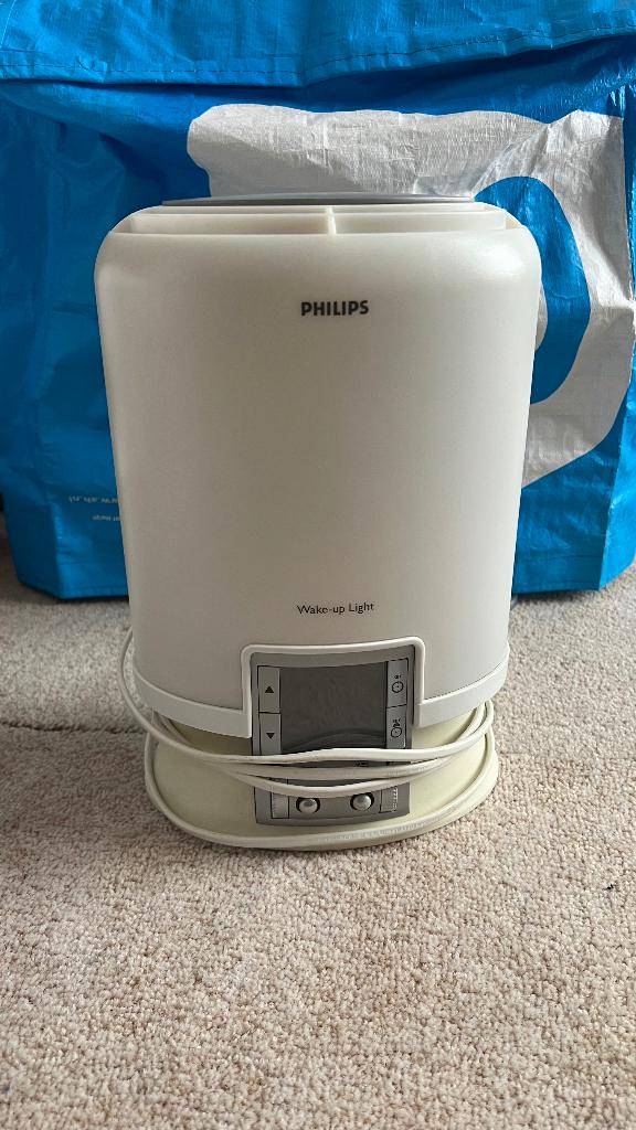 Philips Wake up light, Ophalen, Gebruikt