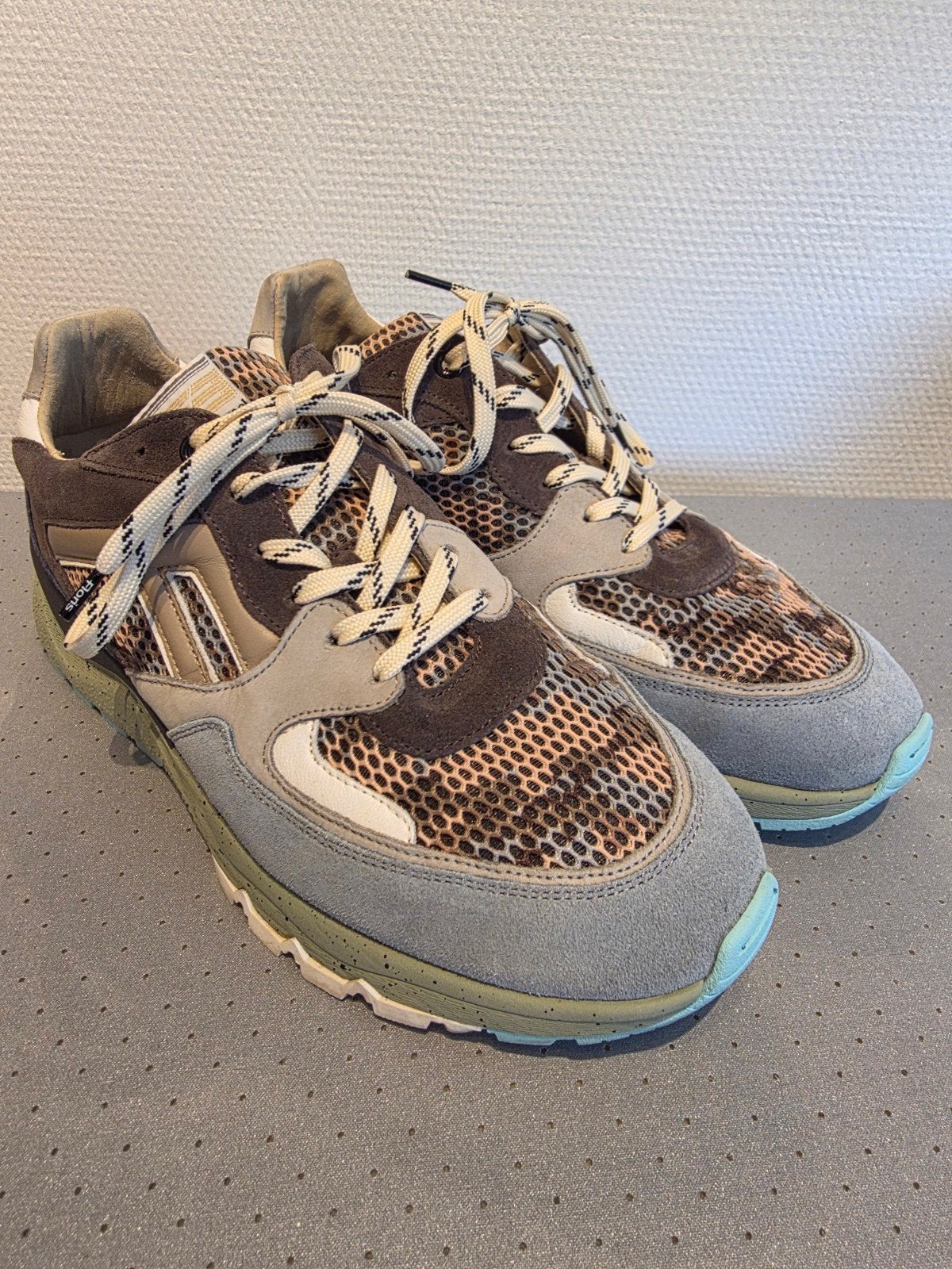 Floris van Bommel sneakers maat 42 (8), Ophalen, Blauw, Floris van Bommel, Sneakers of Gympen