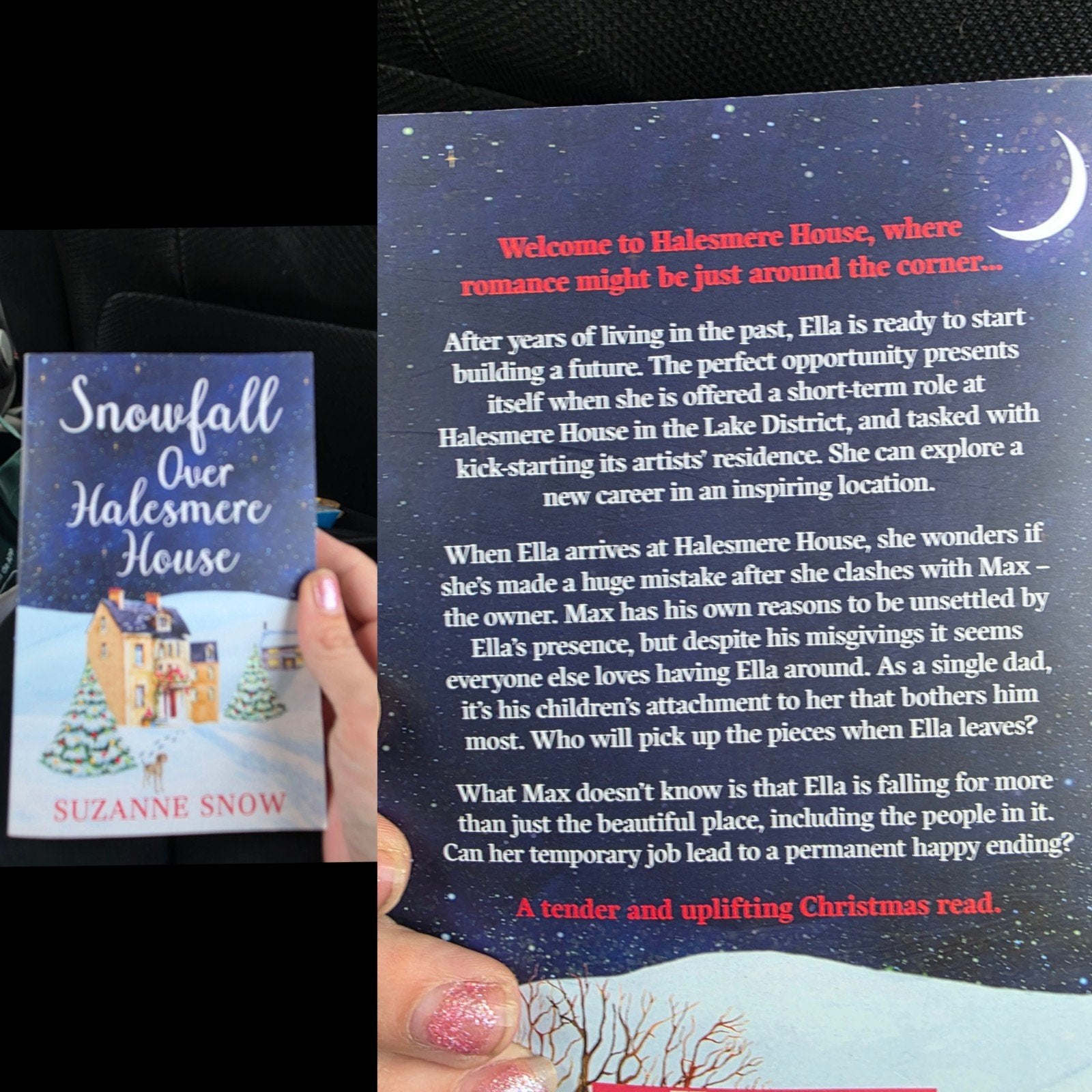 Snowfall over halesmere house Suzanne snow, Ophalen of Verzenden, Zo goed als nieuw