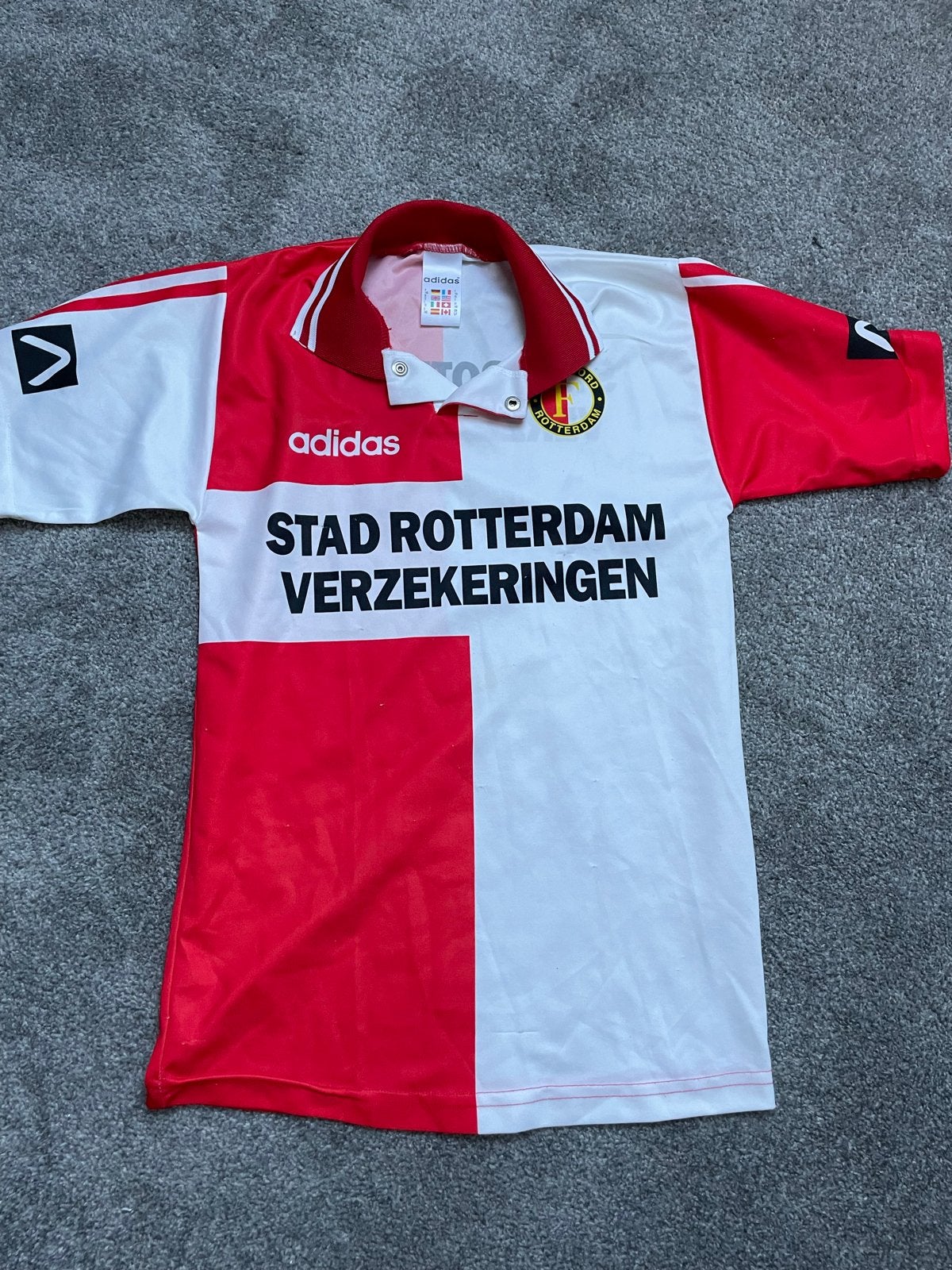Feyenoord shirt maat 140 - Klassiek design, Kleding | Dames, Ophalen of Verzenden, Korte mouw, Maat 34 (XS) of kleiner, Gedragen