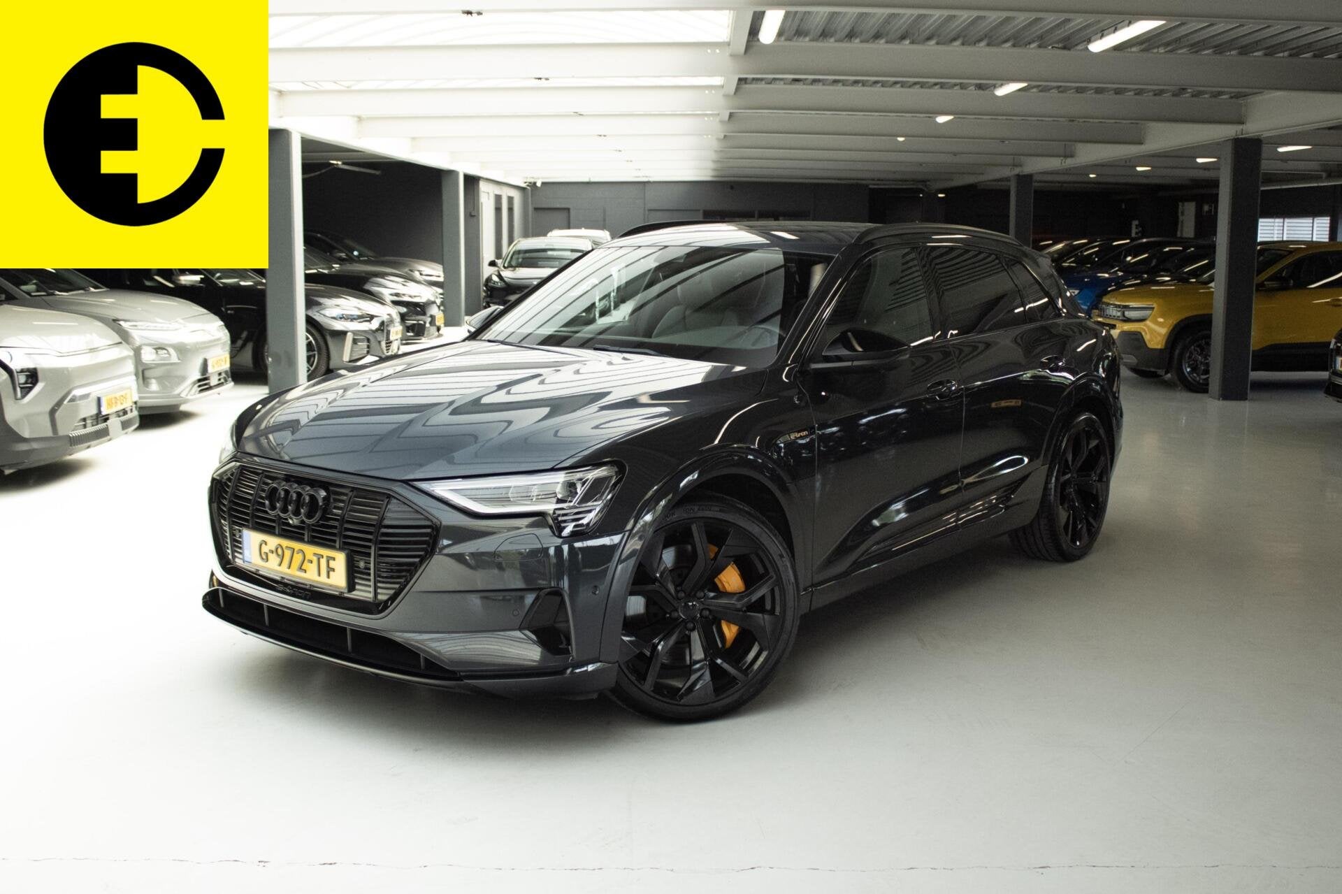 Audi e-tron e-tron 55 quattro advanced Pro Line Plus 95 kWh, Auto's, Automaat, 131 €/maand, 95 kWh, 2465 kg