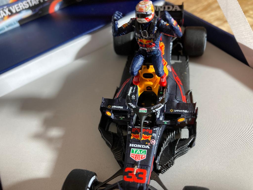 ✅ Max Verstappen 1:43 Winner Monaco GP 2021 Spark Special, Ophalen of Verzenden, Nieuw, Formule 1