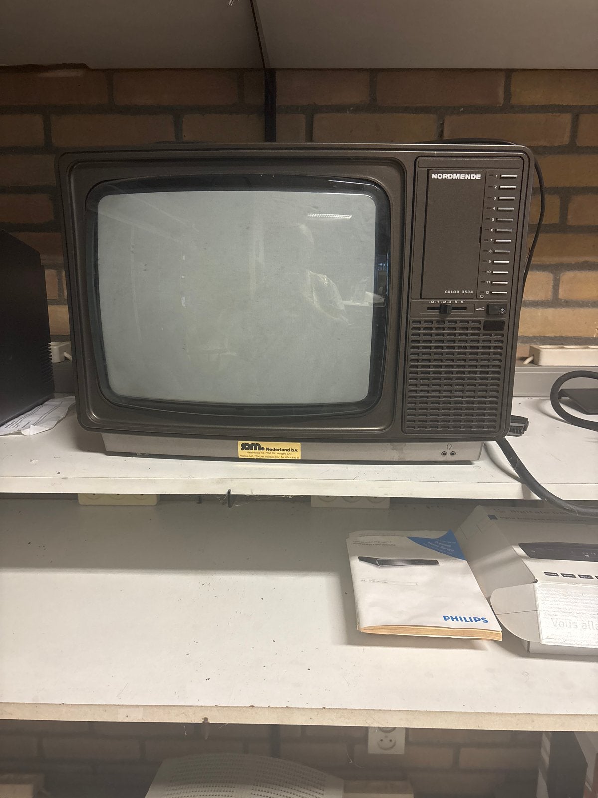 Vintage Nordmende Kleurentelevisie - Model Color 2524, Ophalen, Gebruikt, Minder dan 40 cm, Overige merken