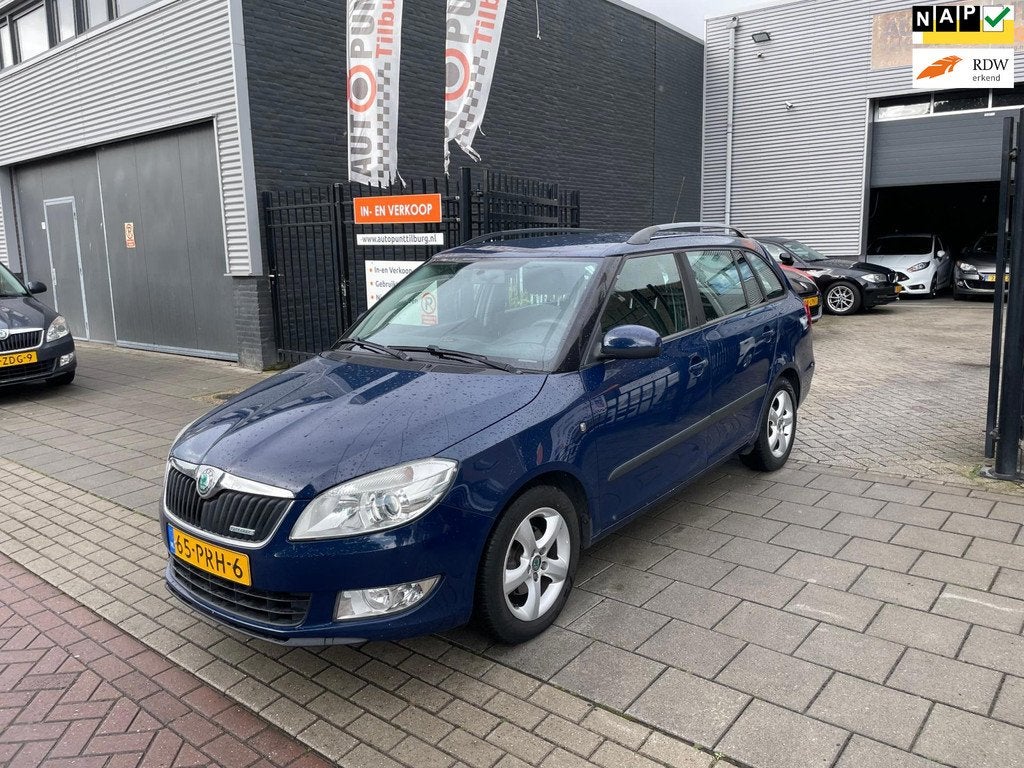 Skoda Fabia Combi 1.2 TDI Greenline 3e Eigenaar! Airco NAP A, Auto's, Skoda, Voorwielaandrijving, Euro 5, 450 kg, 1199 cc