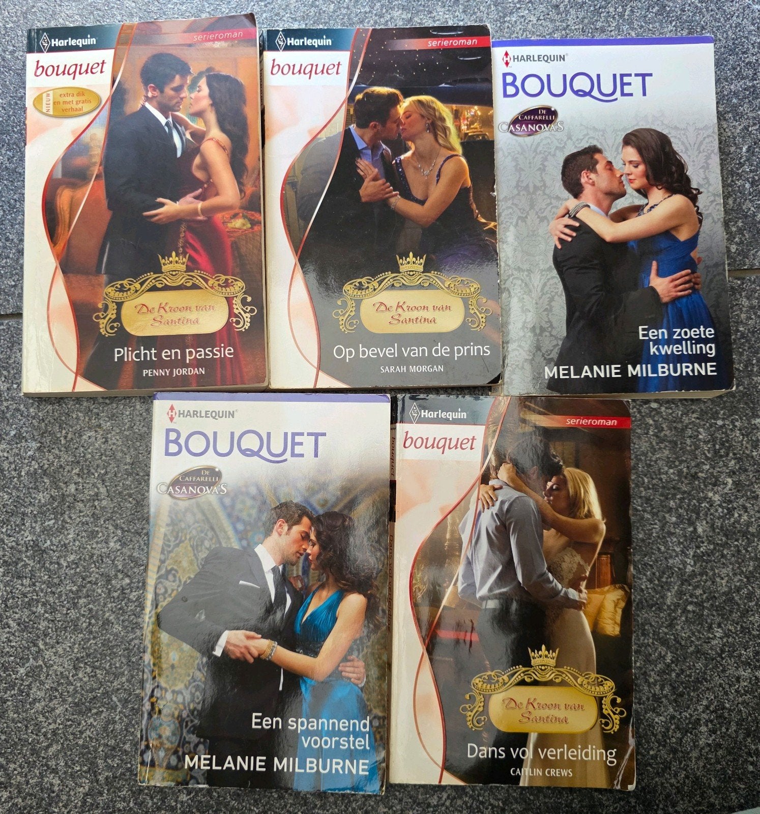 Bouquet boekjes, Ophalen of Verzenden, Gebruikt, Boek of Poster
