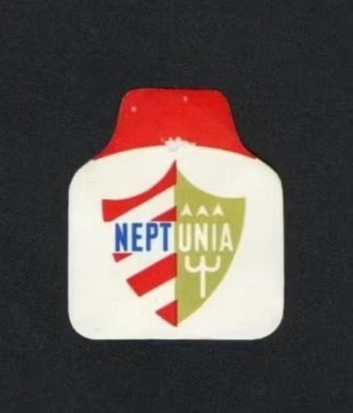 Embleem Logo Voetbalclub Neptunia Delfzijl 1960., Ophalen of Verzenden, Zo goed als nieuw