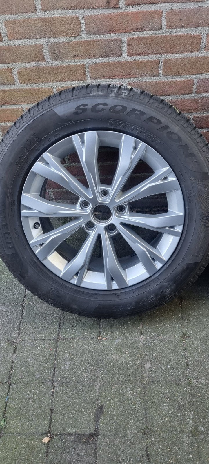 Velgen volkswagen tiguan, Ophalen