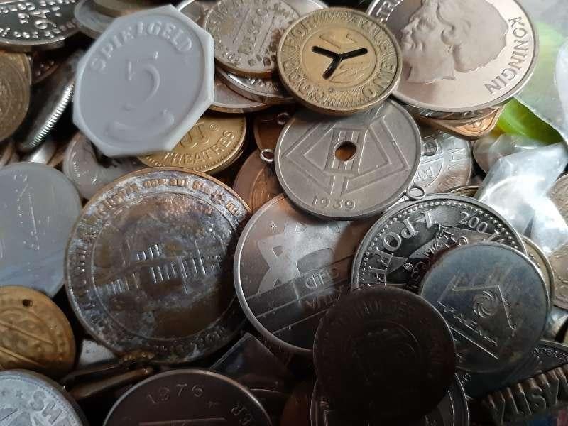 500 gram penningen (Leuke Mix), Postzegels en Munten, Penningen en Medailles, Ophalen of Verzenden, Overige materialen