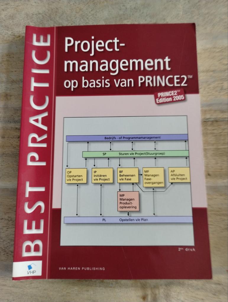 Projectmanagement op basis van PRINCE2 - Editie 2005, Boeken, Studieboeken en Cursussen, Gelezen, Dr. Albert Peck, Gamma, HBO