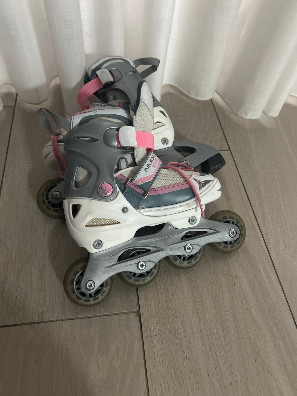 Nijdam Junior Inline Skates - Verstelbaar Maat 30-33, Overige merken, Kinderen, Ophalen of Verzenden, Inline skates 4 wielen