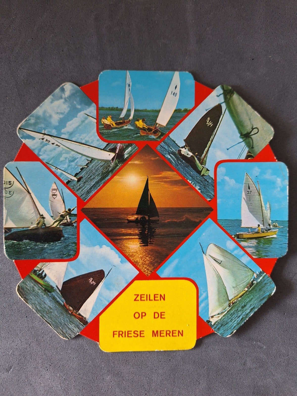 Friesland - Zeilboten, Ophalen of Verzenden, Ongelopen, Friesland