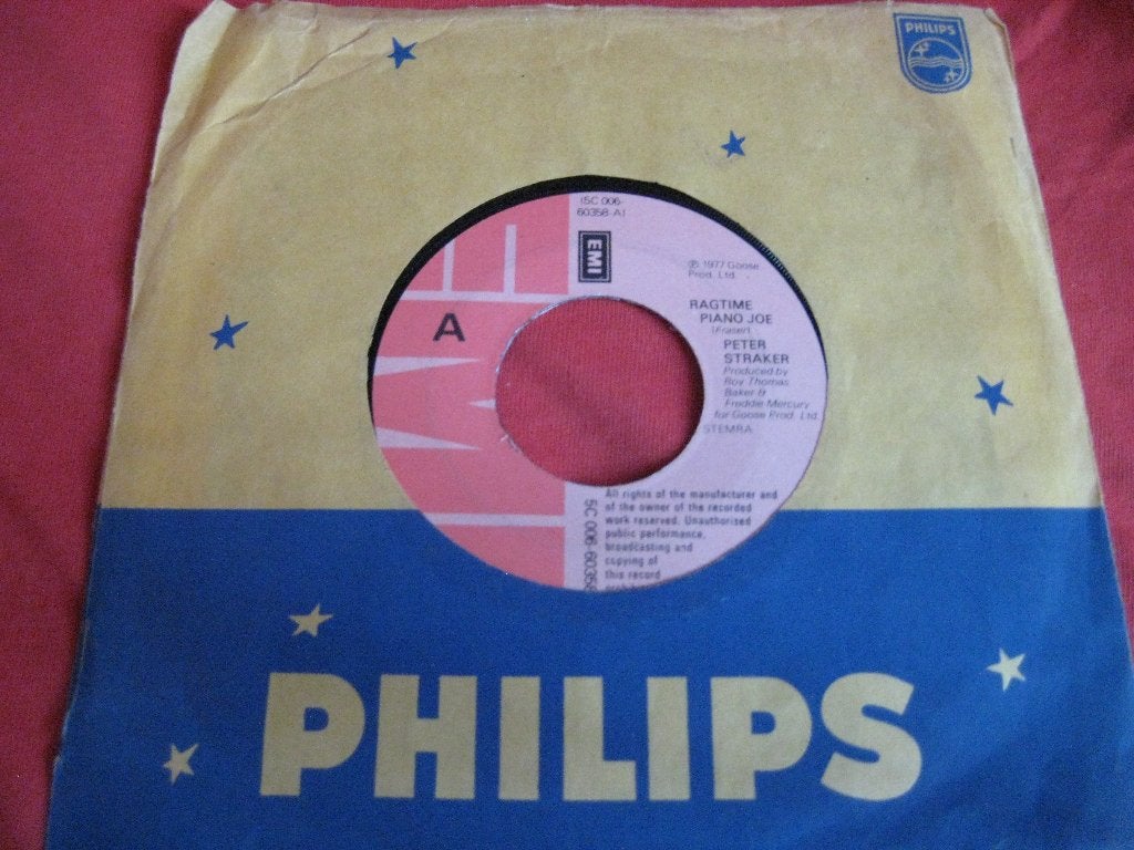 Peter Straker: Ragtime Piano Joe, Ophalen of Verzenden, Zo goed als nieuw, Pop