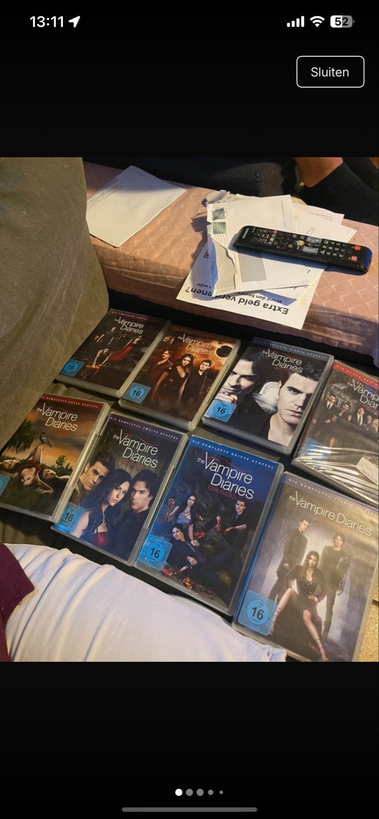 The Vampire Diaries Complete Serie DVD Boxset, Engels, Vanaf 16 jaar, Nederlands, Drama