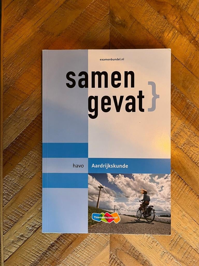 Gratis: samengevat havo aardrijkskunde, Ophalen of Verzenden, Zo goed als nieuw, HAVO, Aardrijkskunde