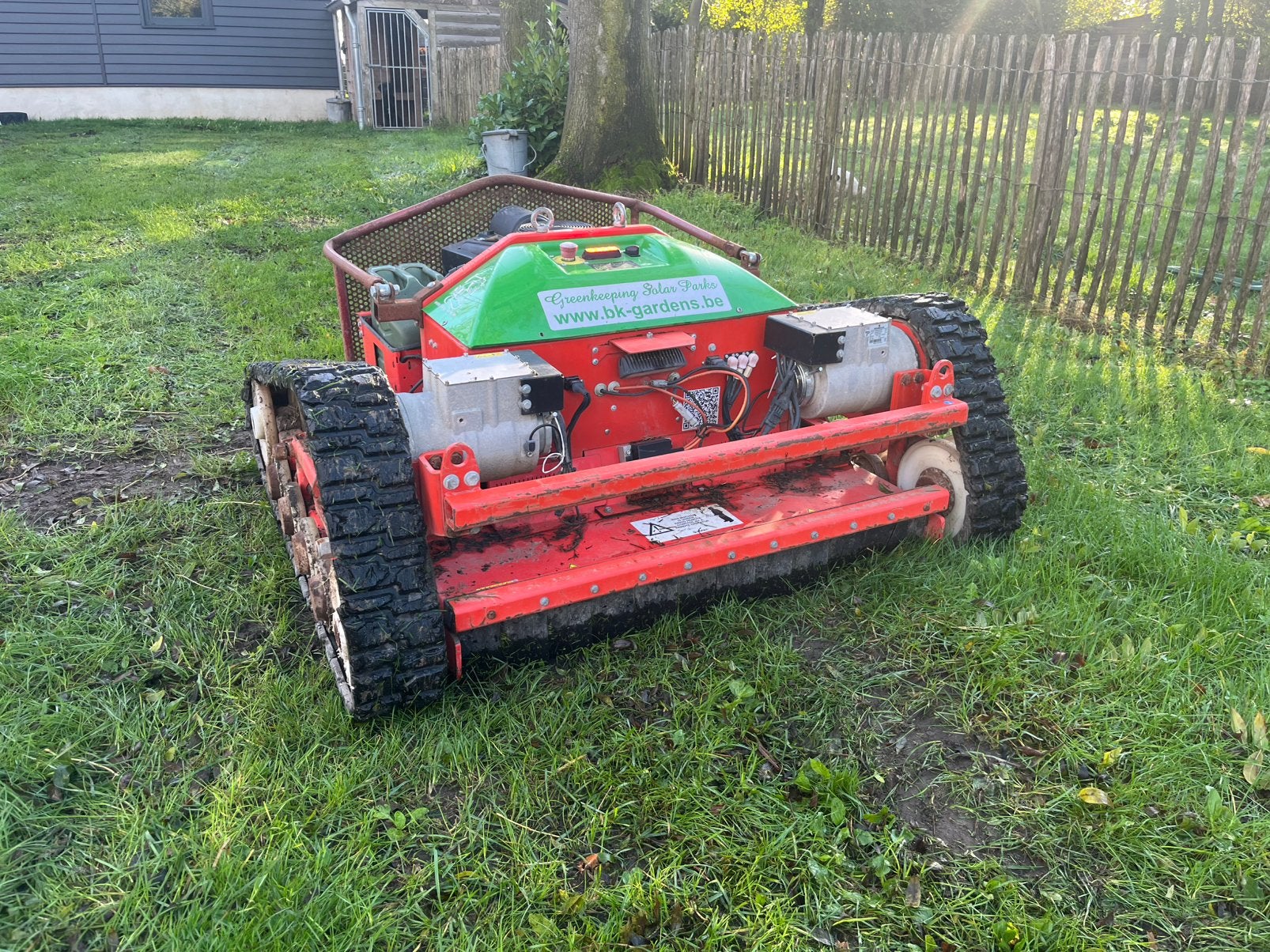Agria 9600 afstand bestuurbare ruwterrein maaier, Ophalen of Verzenden, Zo goed als nieuw, 50 cm of meer