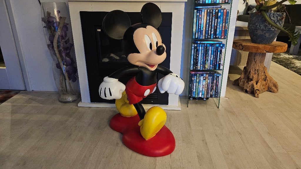 Schitterend GROOT Disney Mickey Mouse Beeld!, Verzamelen, Disney, Ophalen, Mickey Mouse, Zo goed als nieuw, Beeldje of Figuurtje