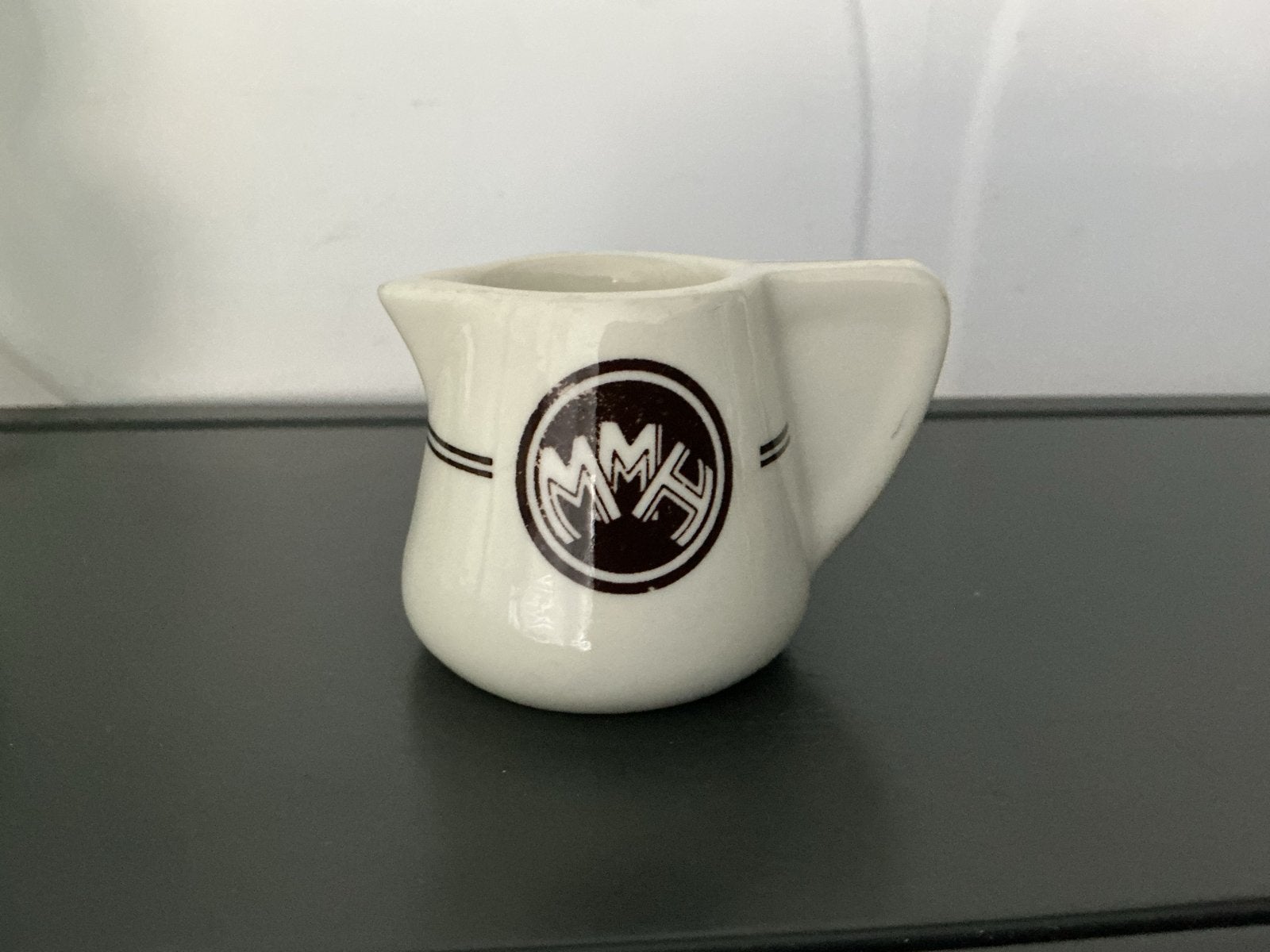 Vintage Royal Sphinx melkkannetje met MMH logo, Ophalen of Verzenden