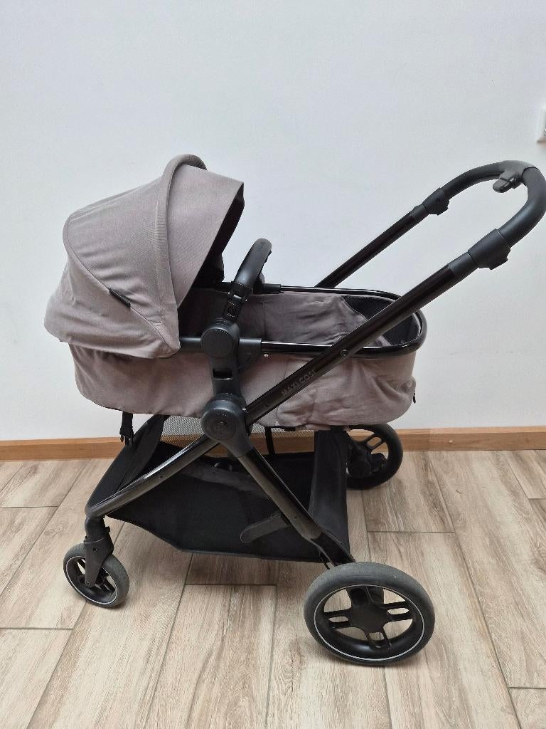 Maxi-Cosi Zelia3 Luxe Twillic Truffle, Gebruikt, Verstelbare duwstang, Maxi-Cosi, Ophalen
