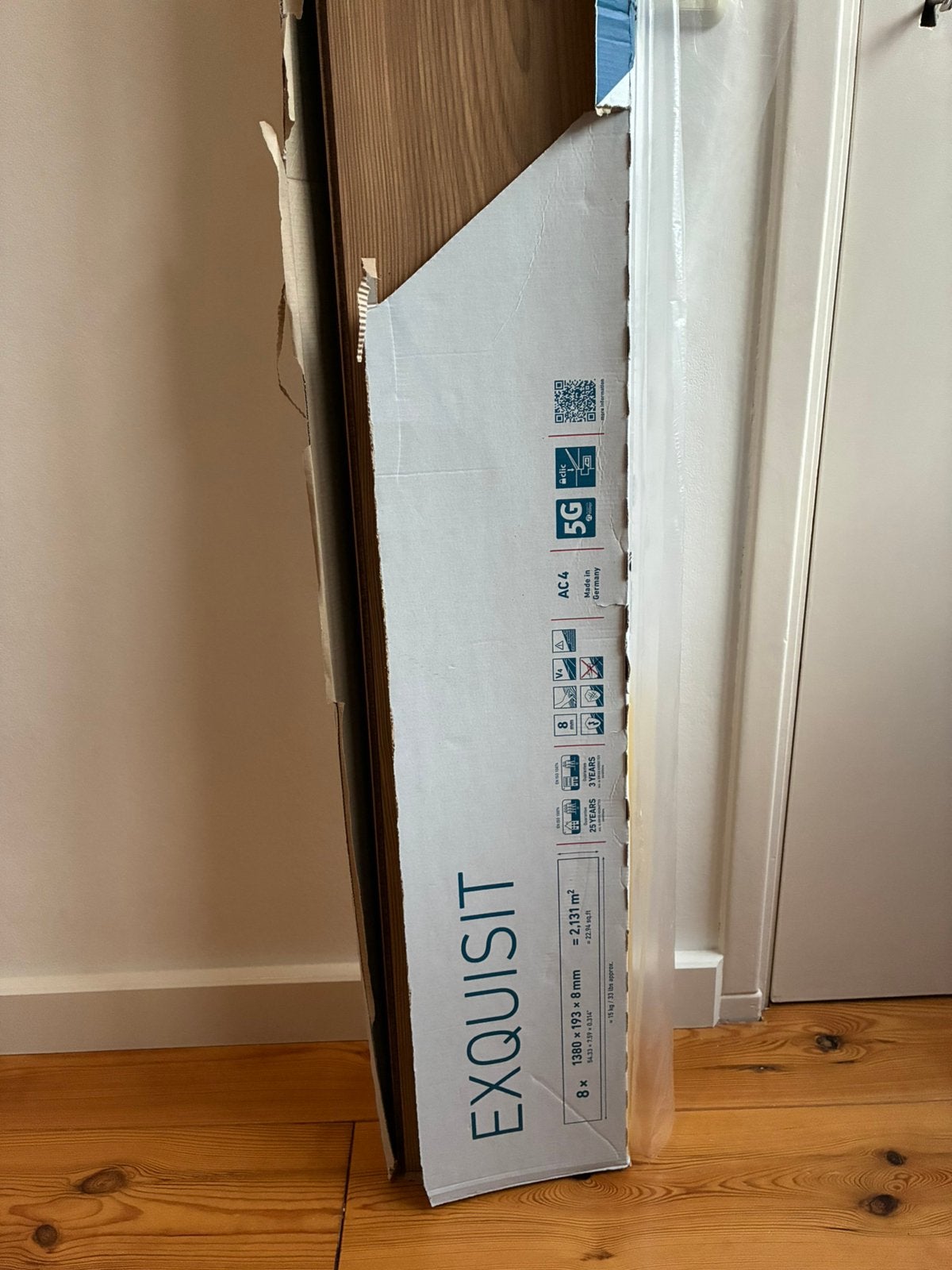 Laminaat, Ophalen, 50 tot 150 cm, Zo goed als nieuw, Minder dan 5 m²