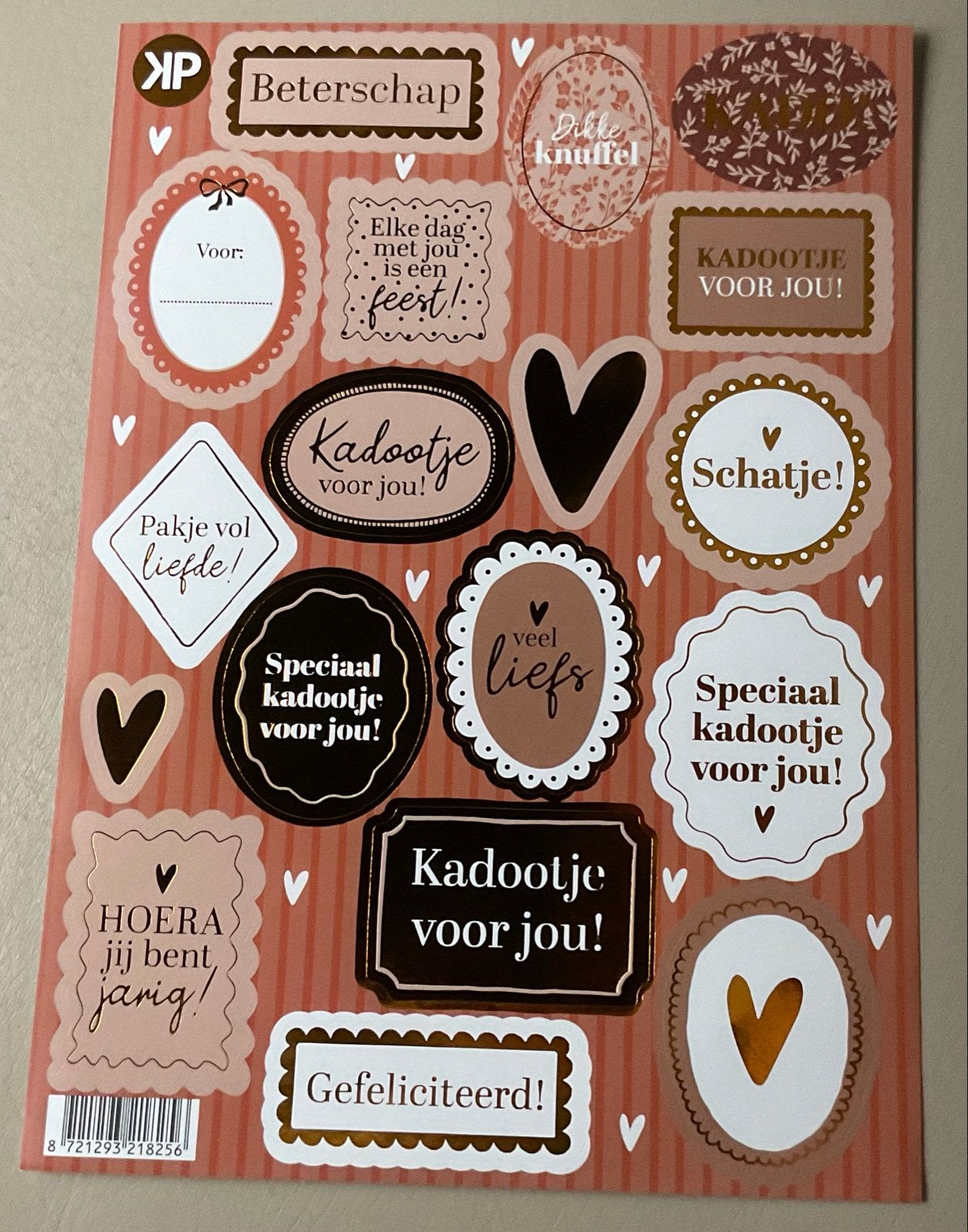 Herfst cadeaulabels en sluitzegels voor elke gelegenheid, Ophalen of Verzenden, Nieuw, Meerdere stickers