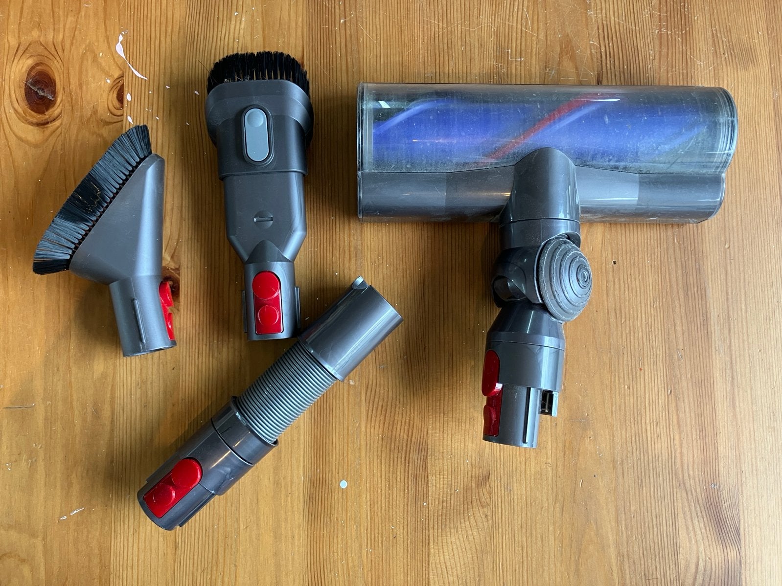 Dyson stofzuiger onderdelen - diverse accessoires, Witgoed en Apparatuur, Inclusief accessoires, Gebruikt, Overige typen, Ophalen of Verzenden