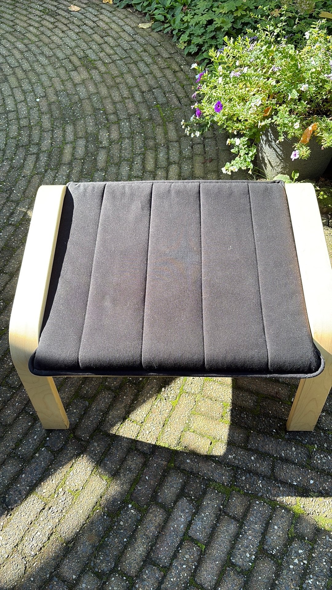 VOETENBANK IKEA, Ophalen, Zo goed als nieuw, Rechthoekig, Minder dan 50 cm