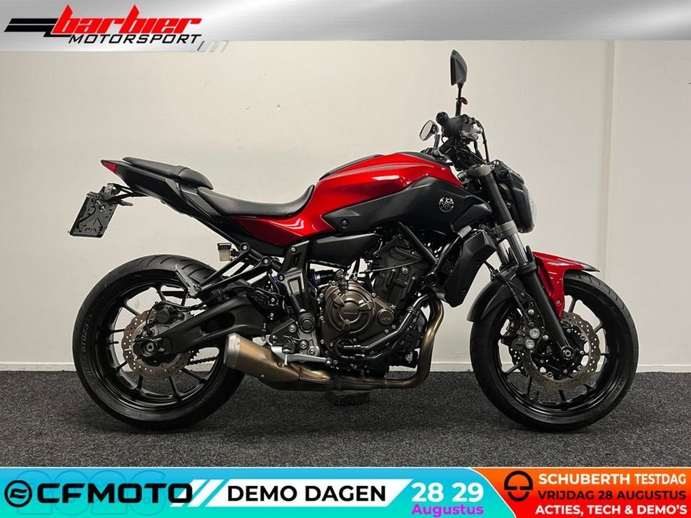⭐️⭐Yamaha MT 07 ABS MT07 (bj 2016)⭐️⭐, Motoren, Motoren | Yamaha, 2 cilinders, Motorrijbewijs A, Bedrijf, Onbekend
