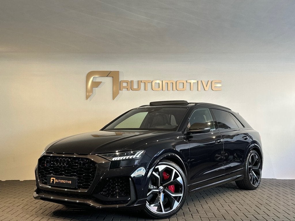 Audi RSQ8 4.0 TFSI quattro Pano|Ceramic|Akrapovic|Carbon|BTW, Auto's, Audi, Bedrijf, Te koop, RSQ8, 360° camera, 4x4, ABS, Achteruitrijcamera