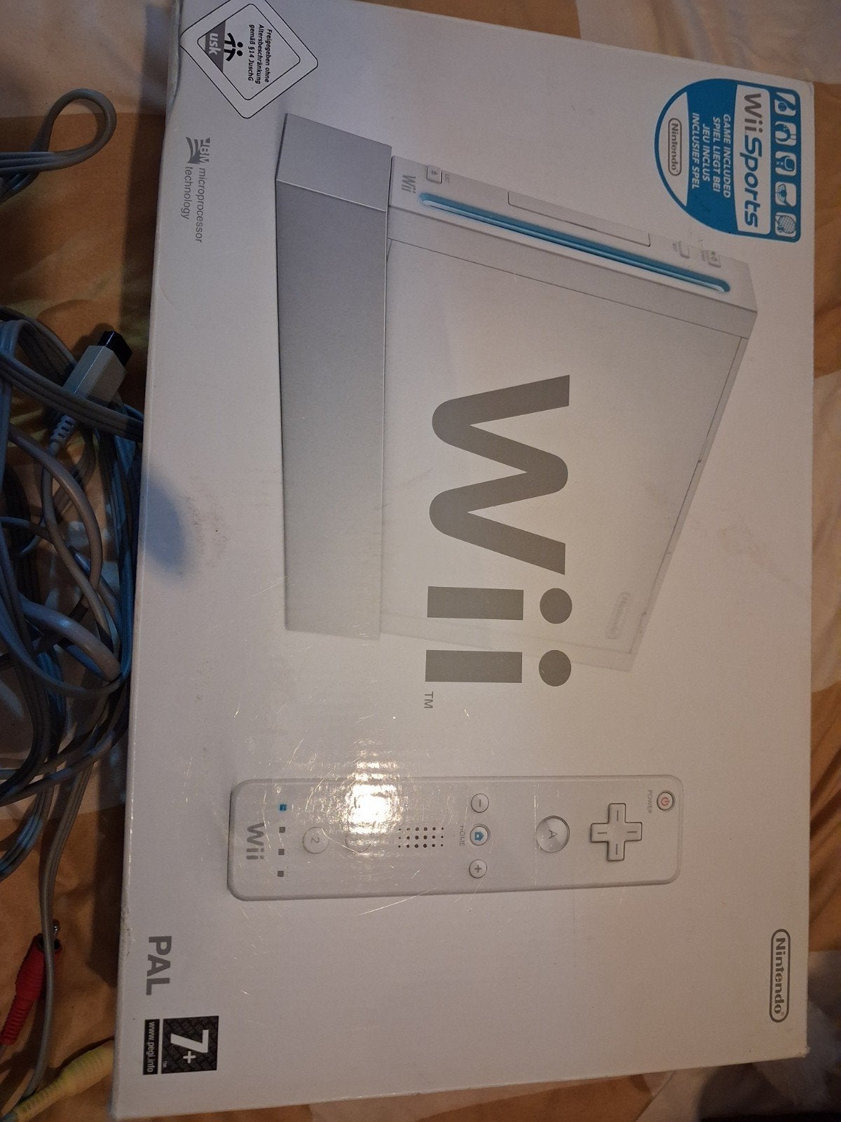 Wii console met 2 controllers en 3 spellen, Ophalen, Gebruikt, Met 2 controllers, Met games