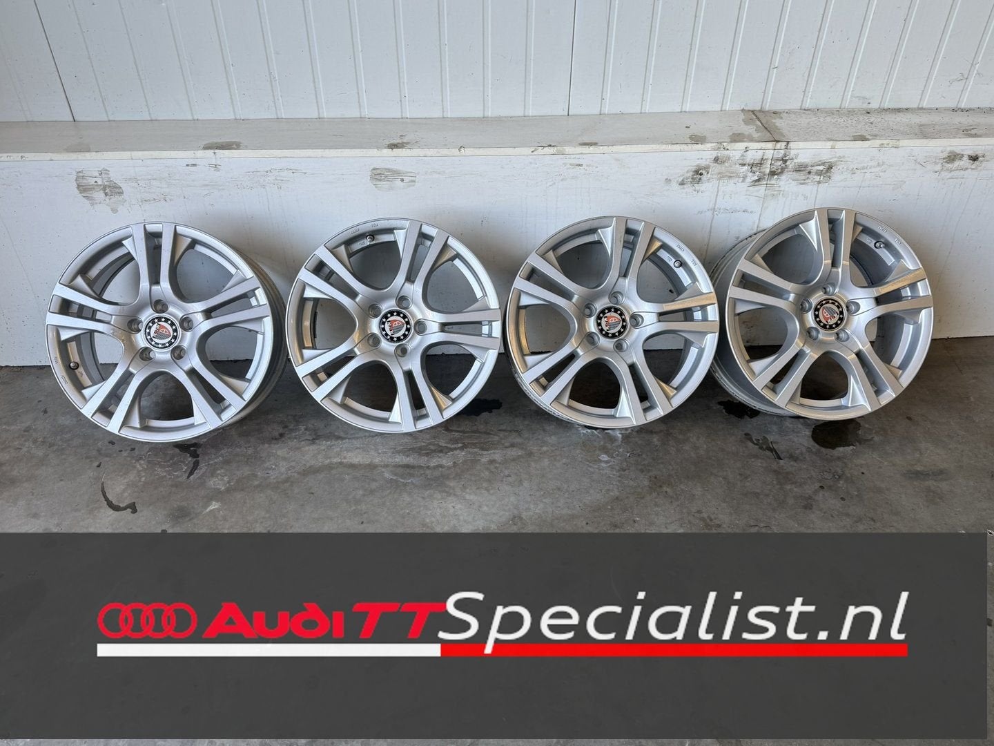 17 inch LM Velgen Platin P53 5x112 ET48, Ophalen, Gebruikt, Velg(en), -