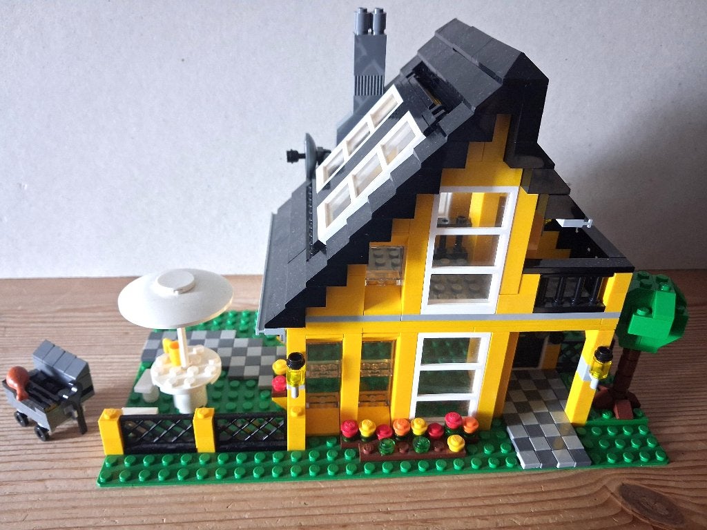 Lego creator set 4996 (uit 2008) - Strandhuis (Beachhouse)., Inclusief instructies, Gebruikt, Verzenden, Lego