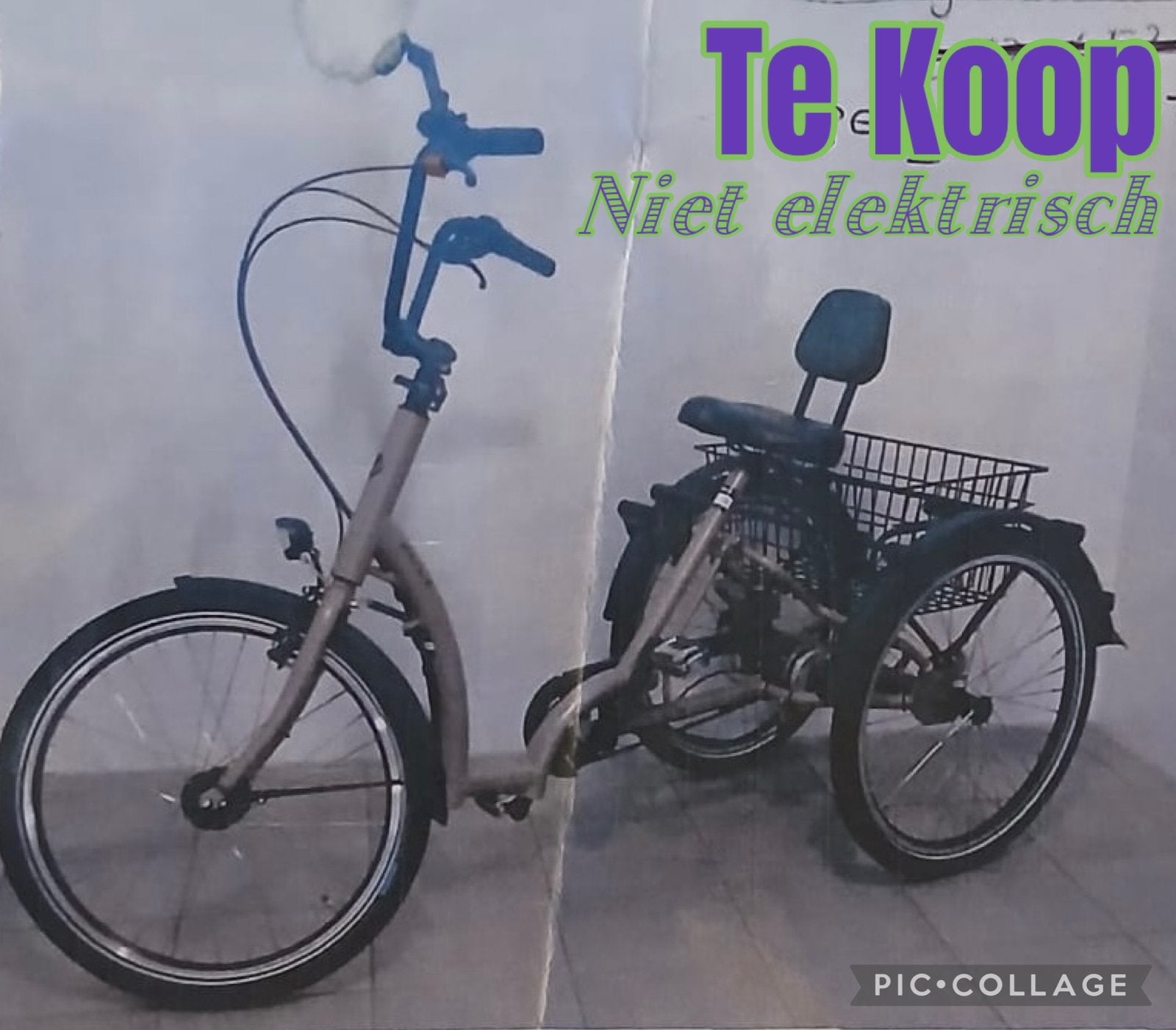 Zo goed als nieuwe driewiel fiets -, Fietsen en Brommers, Ophalen, Zo goed als nieuw