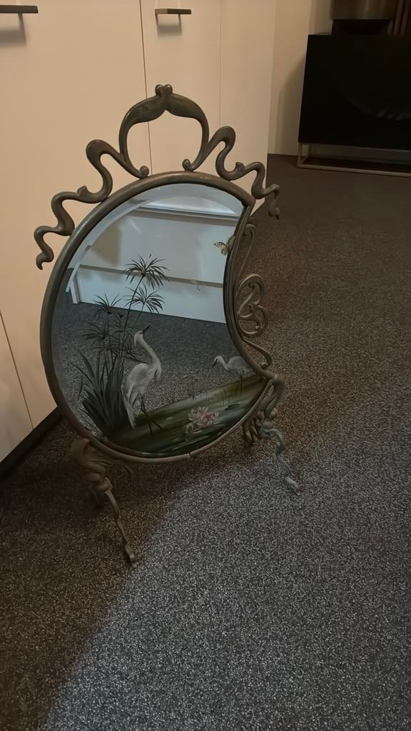 Open haard / kachel scherm, Antiek en Kunst, Ophalen of Verzenden, Rechthoekig