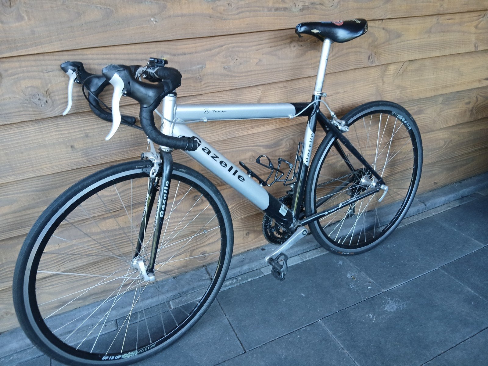 Gazelle racefiets met Shimano onderdelen, Fietsen en Brommers, Fietsen | Racefietsen, Gebruikt, Aluminium, Ophalen of Verzenden