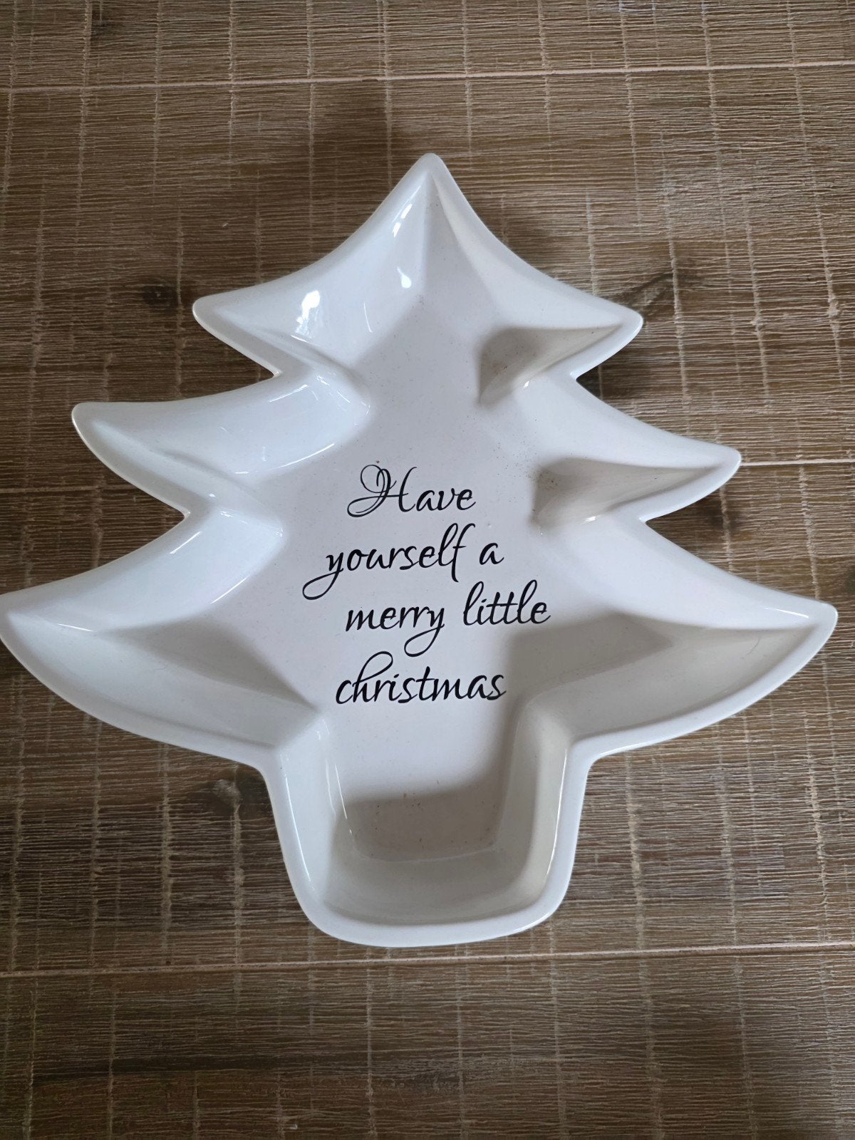 schaaltje kerst, Ophalen of Verzenden, Zo goed als nieuw