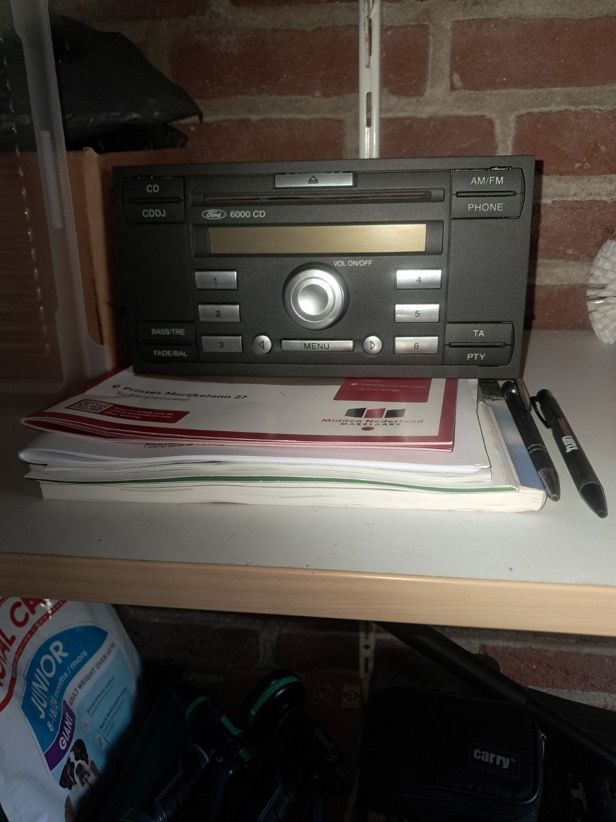 auto radio ford C max   2008, Ophalen of Verzenden, Zo goed als nieuw, Radio, Met cd-speler