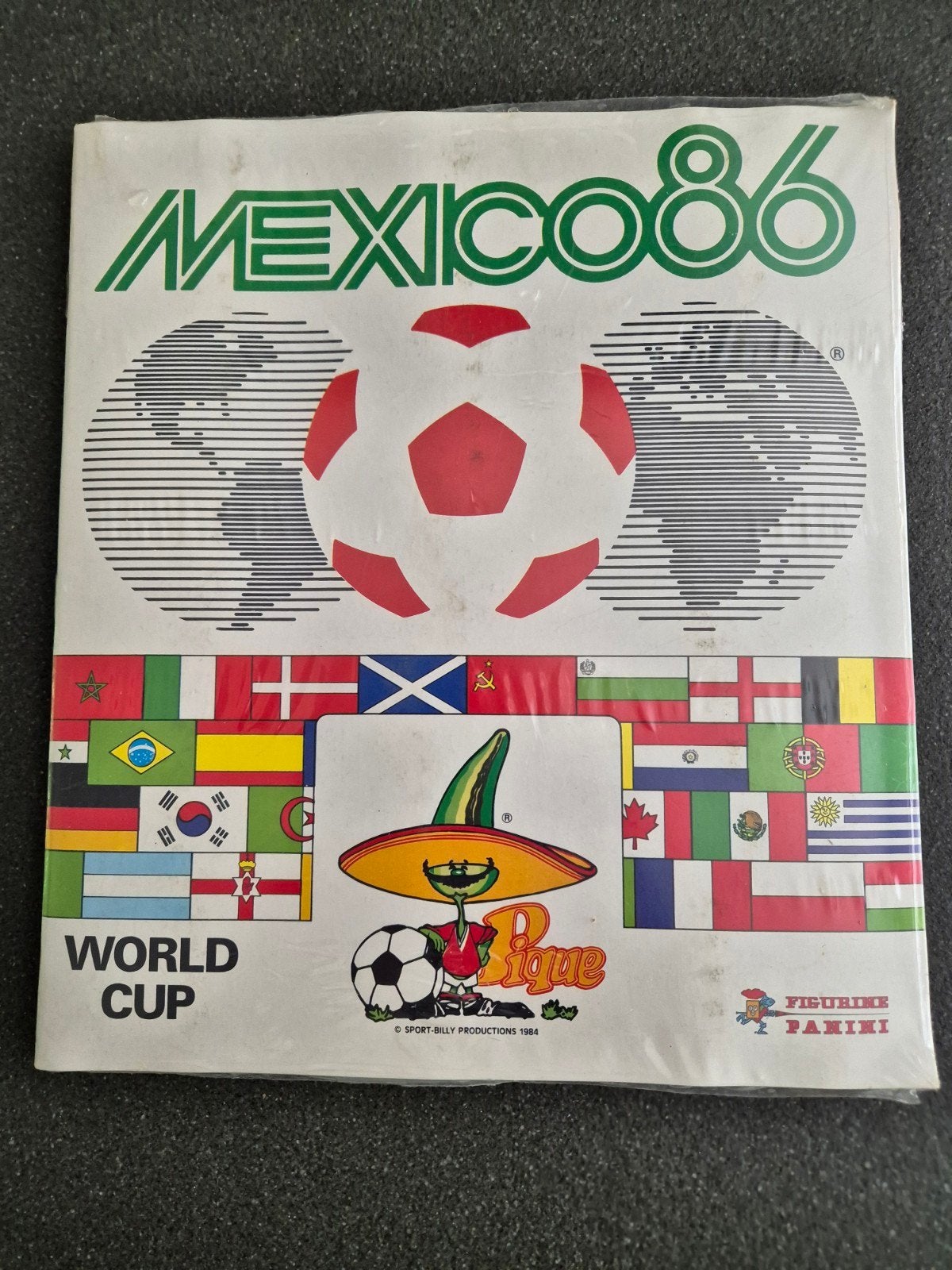Panini WK Mexico 86 Sealed Set Mint Maradona + leeg album, Ophalen