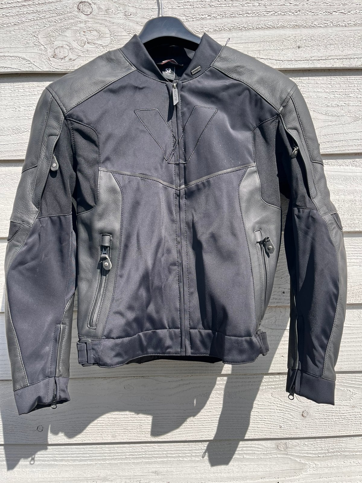 Vanucci VSJ-3 leren motorjas - maat L (52), Ophalen of Verzenden, Tweedehands, Heren, Jas | leer