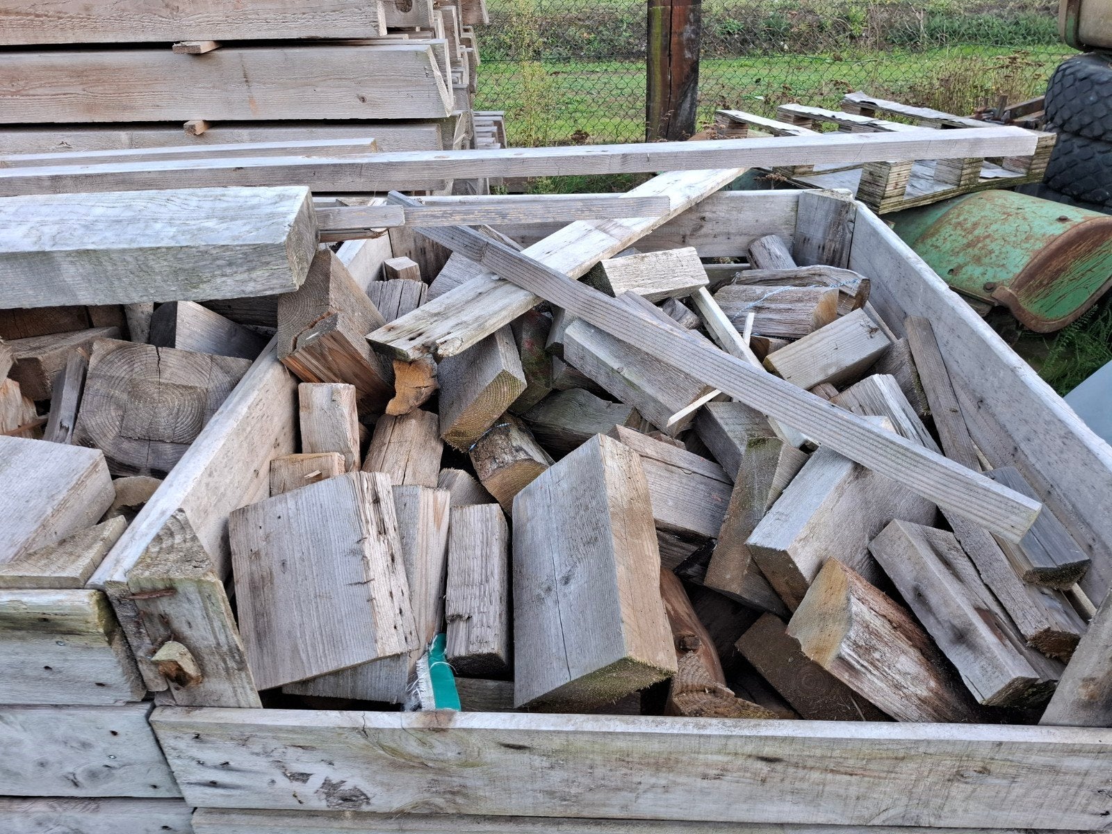 Brandhout - Diverse Houtsoorten, 6 m³ of meer, Ophalen, Overige houtsoorten, Blokken