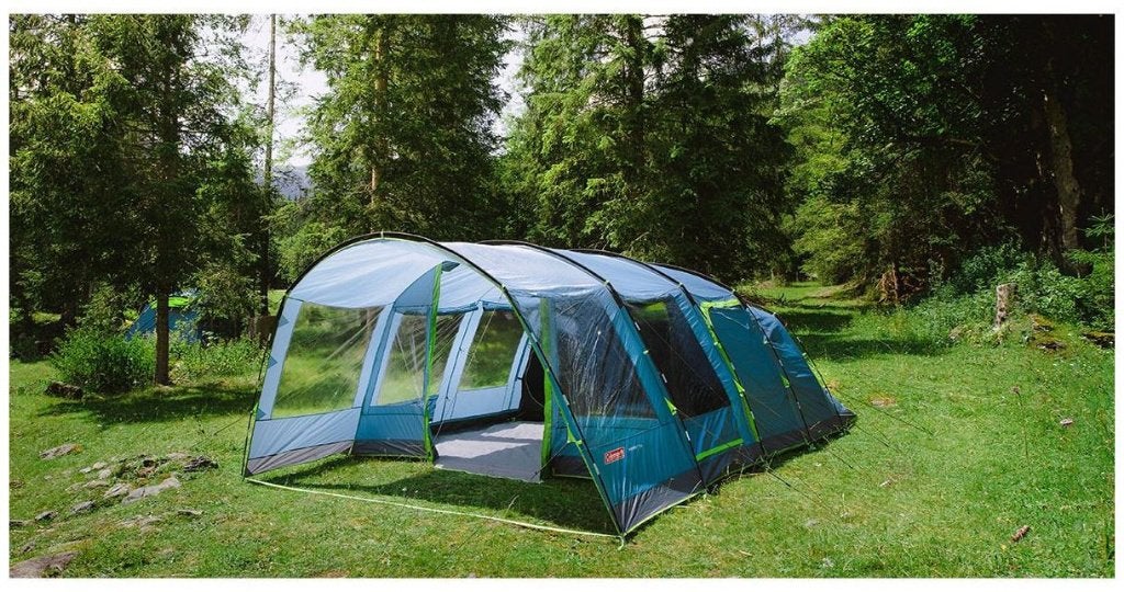 Coleman Aspen 6l familie tunneltent, Ophalen of Verzenden, Zo goed als nieuw, Tot en met 6