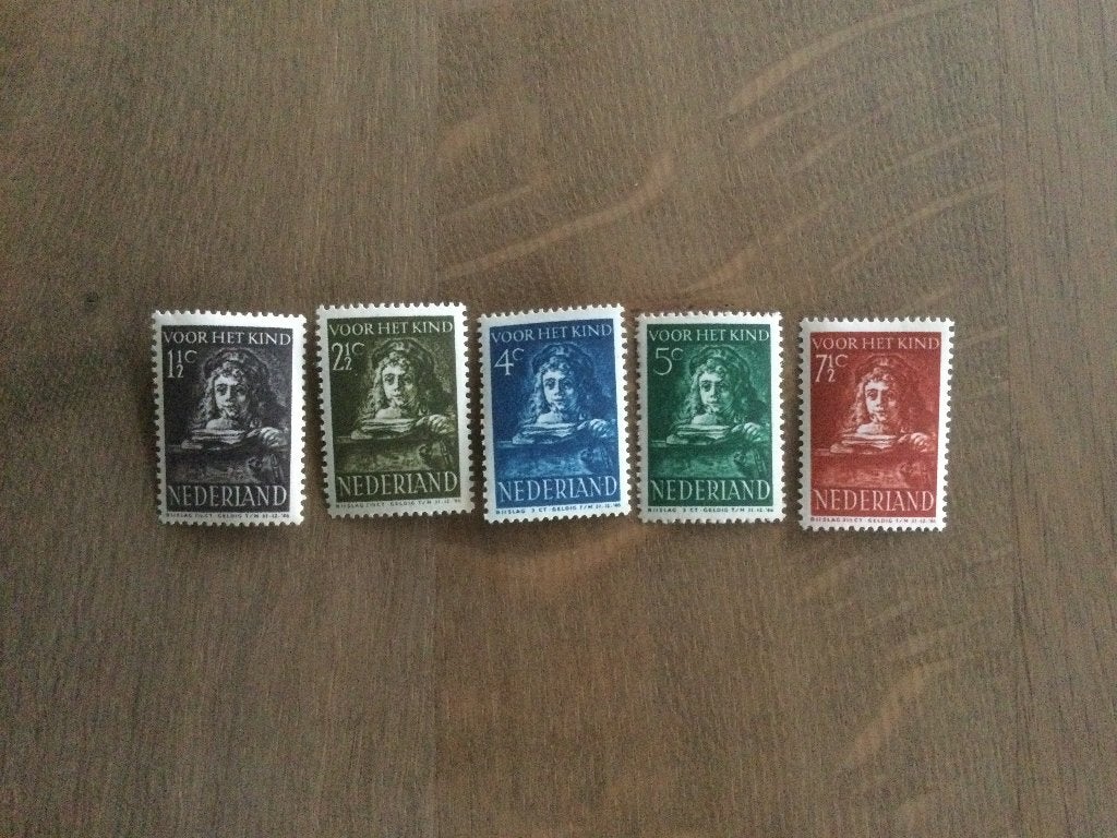 nederland NVPH 397-401 postfris, Postzegels en Munten, Postzegels | Nederland, Ophalen of Verzenden, Postfris