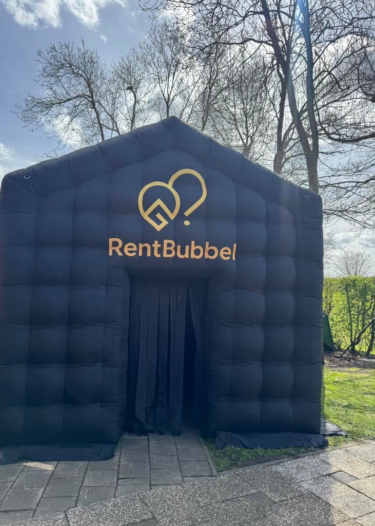 Opblaasbare Partytent 4x4x4,3m incl. Accessoires te huur, Ophalen of Verzenden, Zo goed als nieuw, Minder dan 5 meter