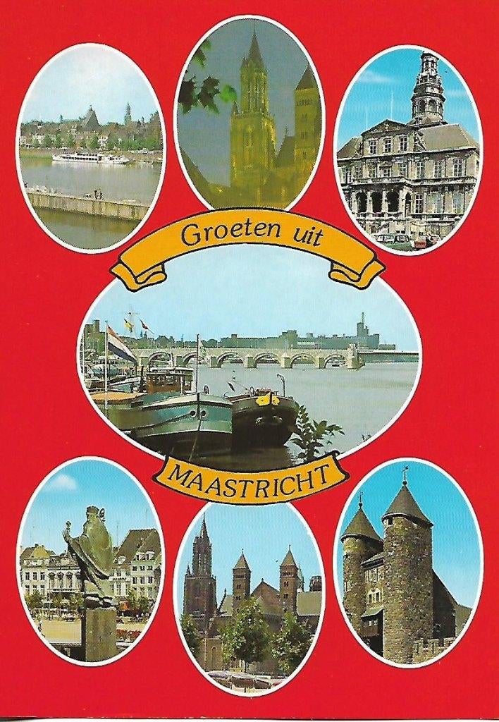 Maastricht- -7-luik., Verzenden, 1980 tot heden, Gelopen, Limburg