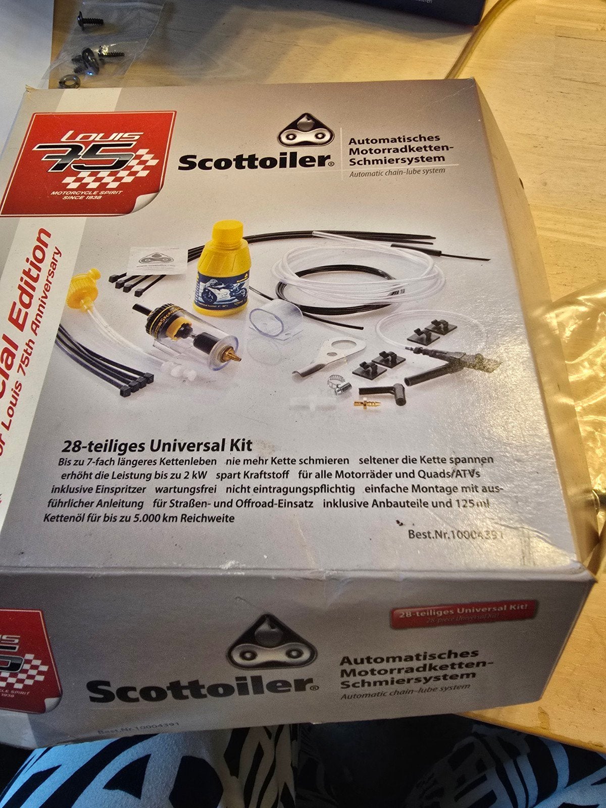 Scottoiler Automatisch Kettingsmeersysteem - Louis 75th Ed., Ophalen