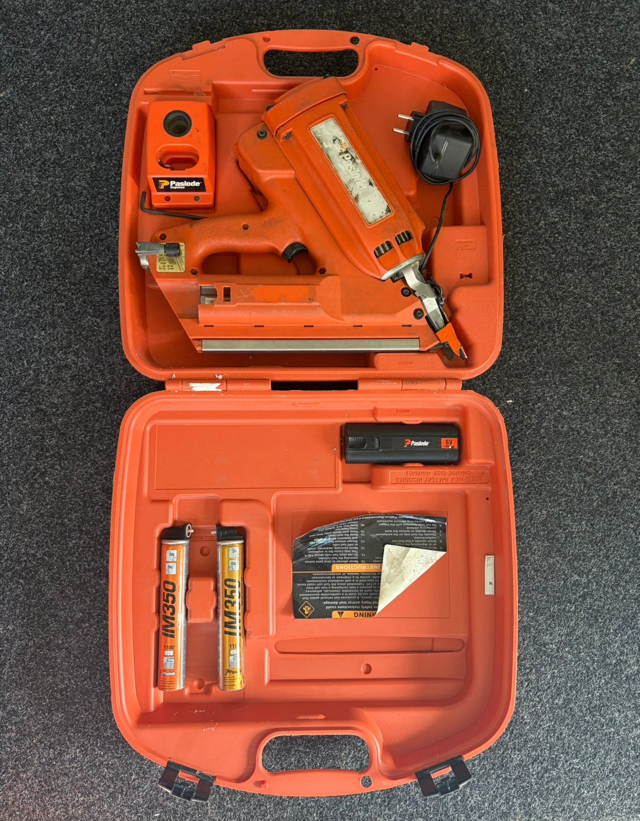 Paslode IM350 90CT, Ophalen, Gebruikt, Tacker/nietmachine, Overige merken
