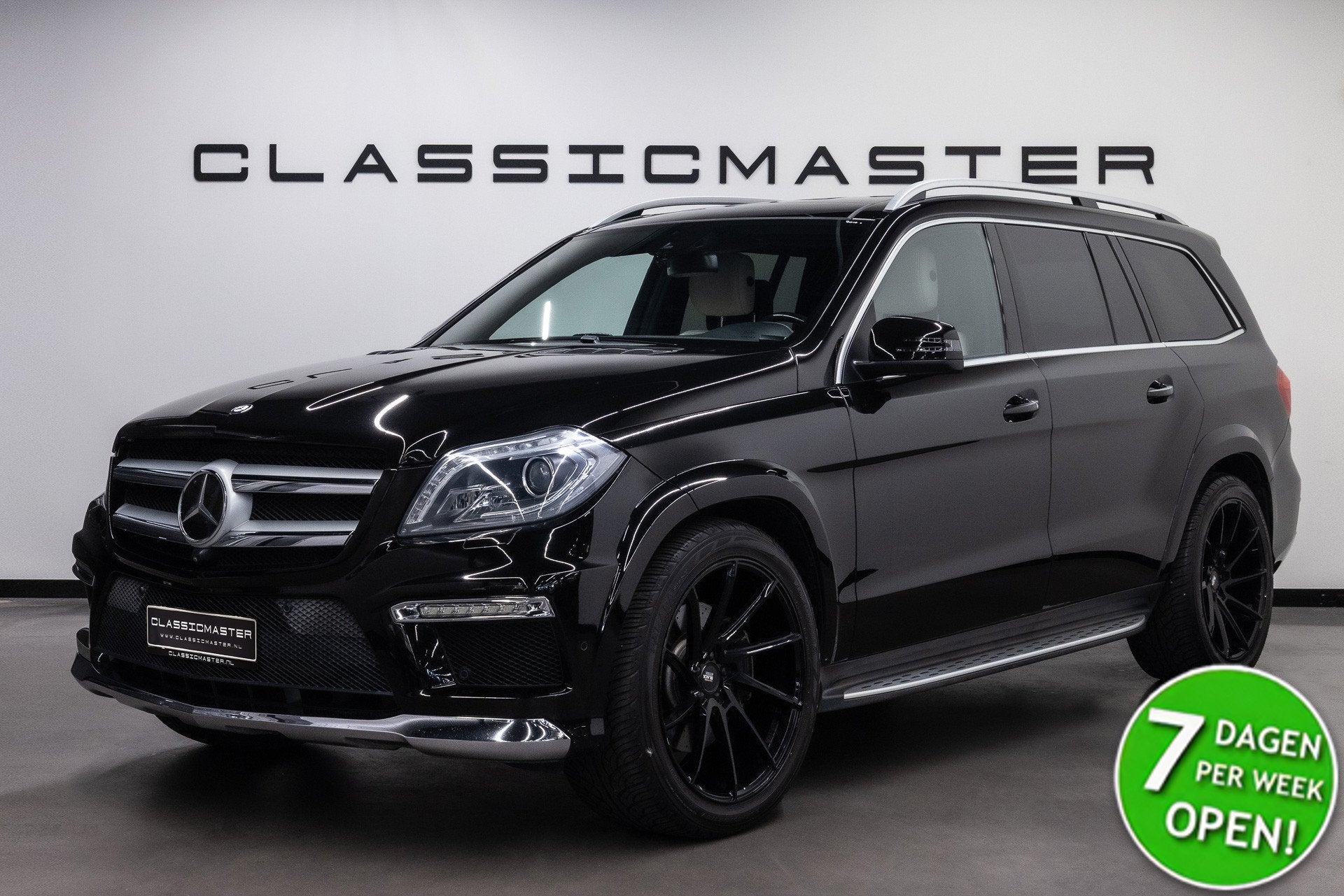 Mercedes-Benz GL-Klasse 500 4-Matic Btw auto, (€ 41.280.99, Auto's, Mercedes-Benz, 7 stoelen, Zwart, Bedrijf, Vierwielaandrijving